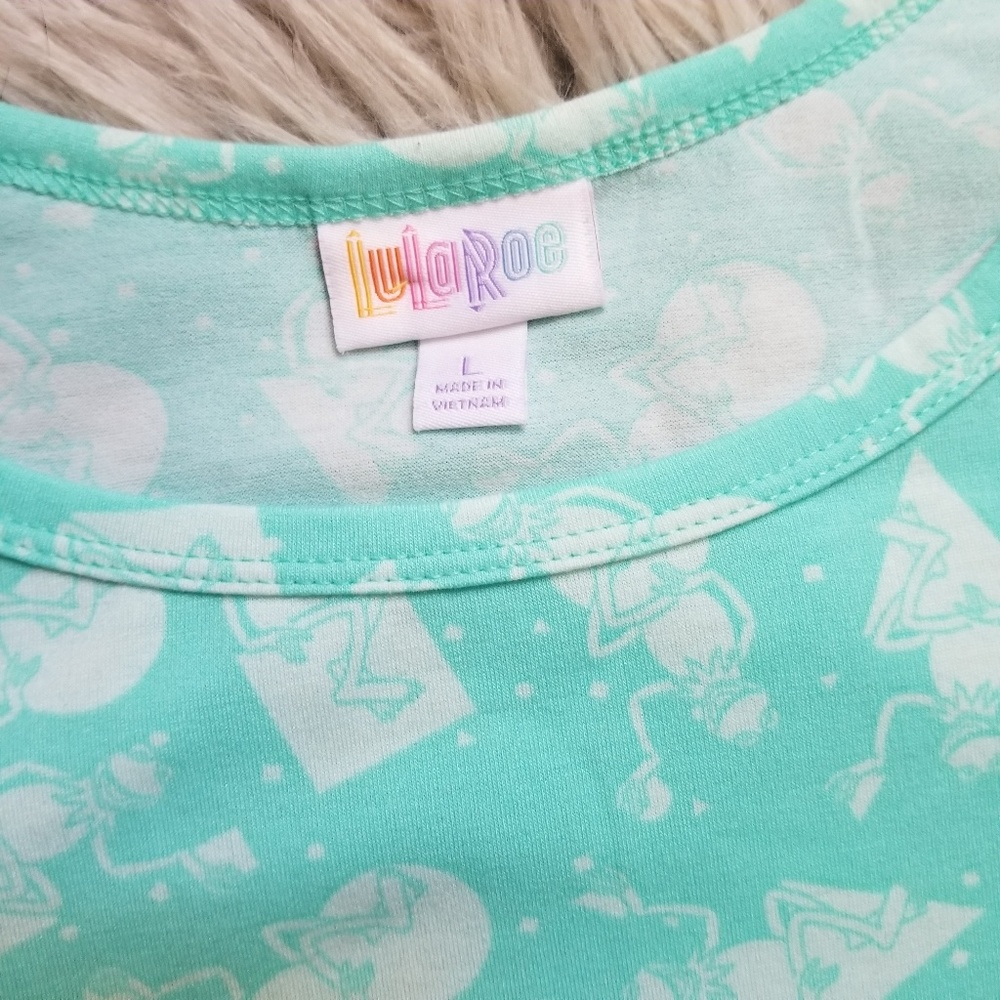 Mint LuLaRoe Disney Kermit the Frog Muppet Carly - Picture 3 of 6